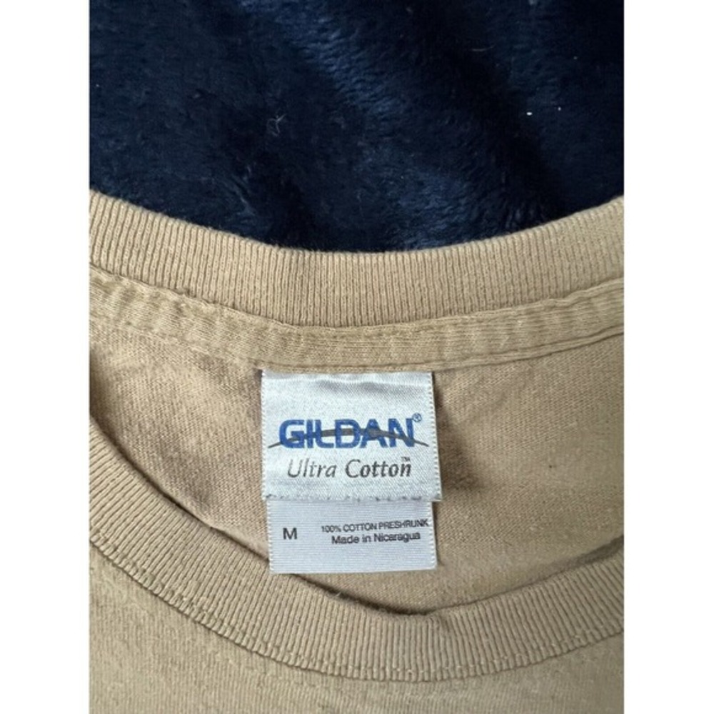 Classic Rock 105.5 Beige Med T Shirt The Beatles Quote On Back - Picture 4 of 6